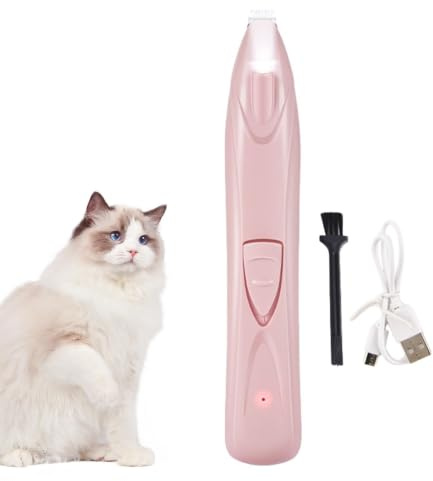 Yuemeuy Electric Dog Paw Hair Trimmer, hundtrimmer för små hundar - Electric Dog Foot Shaver för liten ras | ras andra husdjur öron, skinkor hårtrimmer