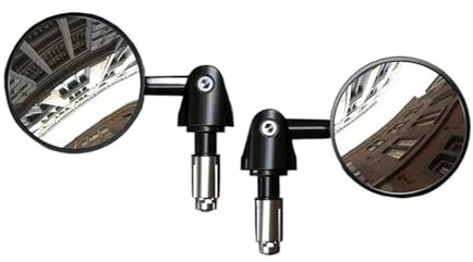 Rétroviseur Moto Rétroviseurs Latéraux De Moto, Bout De Barre De Vue Arrière Réglable, Rétroviseurs D'extrémité De Guidon, Rétroviseur De Direction