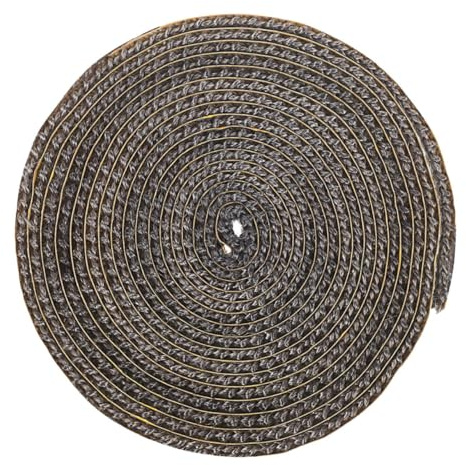 Mikikit Cinta De Sellado para Puertas De Hornos Junta De Cuerda De Sellado para Chimenea para Reparar Fugas Estufas De Leña y Chimeneas