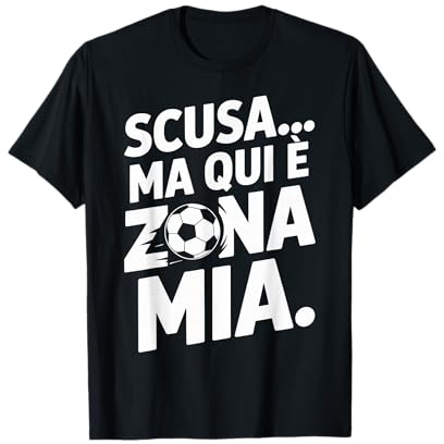 Difensore Calcio Stopper Frase Simpatica Pallone Maglietta