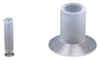 10PCS Pneumatic Vacuum Suction Cup Slender Silicone Sucker F1-3A 4A 6A F-8 Small Suction Nozzle for Injection Molding Machine(F3A 10PCS)