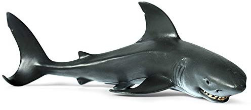 Herbests Shark Modell Spielzeug, Simulation Miniatur Ozean Meer Tierfigur, Lebensechte Hai-Figur, Riesige Hai Figur Lernspielzeug für Kinder