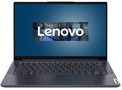 Lenovo Yoga Slim 7 Laptop 35,6 cm (14 Zoll, 1920x1080, Full HD, WideView) EVO Slim Notebook (Intel Core i7-1165G7, 16GB RAM, 512GB SSD, Intel Iris Xe-Grafik, Windows 10 Home) grau