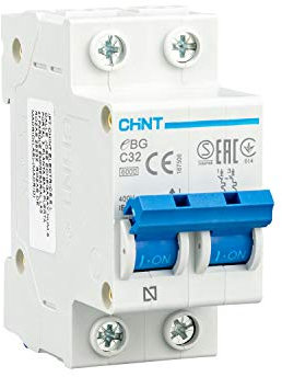 CHINT Interruptor Automatico 2P serieGB Magnetotermico Gama Domestica Curva C (32A)