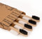 Cepillo de dientes de bambú de cerdas suaves, Cepillo de dientes de madera biodegradable natural ecológica orgánico vegano, 8 cepillos de dientes