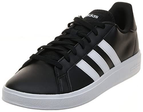 adidas Herren Grand Court Base 2.0 Shoes Schuhe, Core Black/Cloud White/Core Black, 44 EU