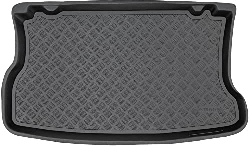 SMK Tapetes de PE para maletero apata para Renault Clio II 1998-2005 Mejore la comodidad de su viaje con la resistente alfombrilla para el maletero del coche, que protege contra la suciedad y el polvo