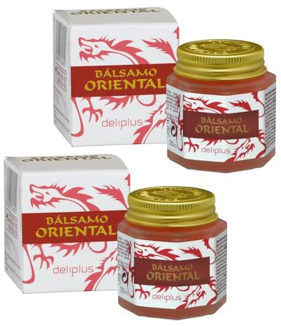 Pack 2 - Bálsamo Oriental. Efecto calor con Vitamina E 30 ml. Paquete 2 x 30 ml. Deliplus
