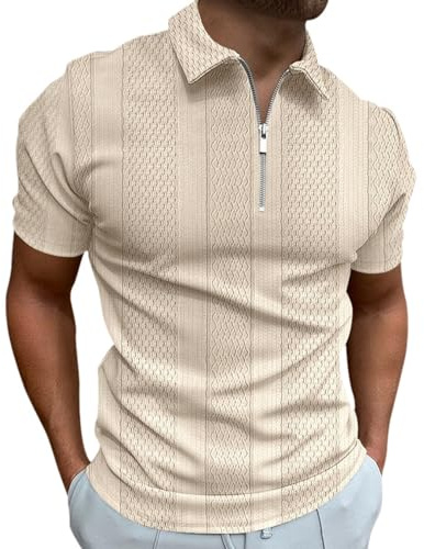 Polo Shirts for Men UK Summer Short Sleeve Breathable Quick Dry Golf Tennis Tops Button Front Polo Shirts Casual Sport Shirt Basic Regular-Fit Golf Shirts Sports T Shirts for Men Adult Top
