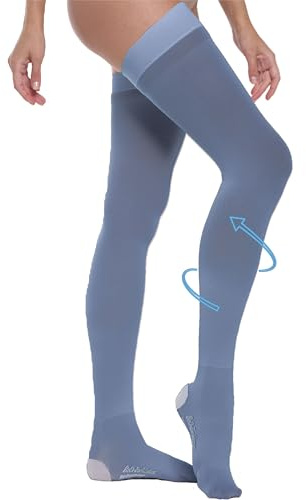 BEONTOP by Gambetti Thrombosestrümpfe Damen Herren Klasse 1 - Medizinische Kompressionsstrümpfe 18–23 mmHg CE Für Durchblutung und Venen