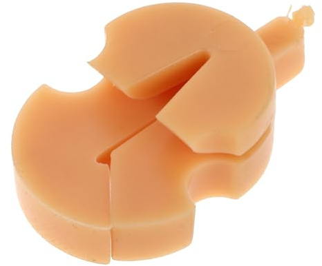 TOYANDONA Gummi-übungsdämpfer Für Violine Tourte-stil Passform Einfach Anzubringen Für Leise Übung