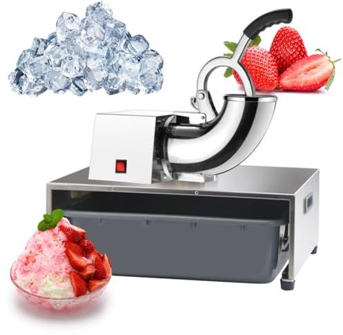 Machine à Glace Pilée Professionnelle, Machine Électrique à Cornets de Neige, Idéale pour les Fêtes, Réunions Familiales et Événements,220V
