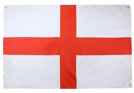 AZ FLAG Flagge England 150x90 cm Fahne Englische Leichtes Polyester 4 Ösen | Für innen dekorative Flagge doppelte Nähte und verstärkte Kanten mit Metallösen