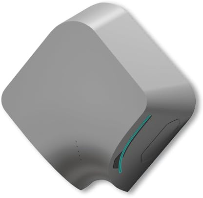 RKXKJ Asciugamani Elettrico a Induzione da Parete, Soffiatore a Induzione Commerciale, Aria Calda E Fredda Regolabile, Uscita Aria Bifacciale, per Uso Commerciale in Hotel E Ristoranti