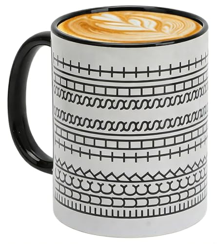 Yiougupiom Hidden Message Coffee Mug, Hidden Message Funny Adult Humor Sarcastic Gift Ceramic Mug Cup for Tea Coffee Hot Brew 330ml 11Oz Gift BW