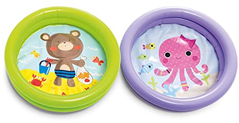 Intex 24 x 6 Gelb Zwei Ring My Ersten Pool - Schildkröte