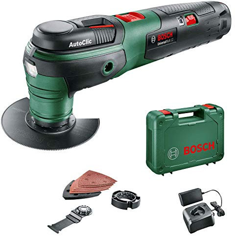 Bosch Akku Multifunktionswerkzeug UniversalMulti 12 (1 Akku, 12 Volt System, im Koffer)