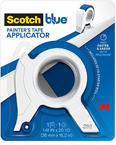 ScotchBlue TA3-SB Malerband-Applikator, blau, mit 1 Starterrolle, 3,6 cm x 20 m