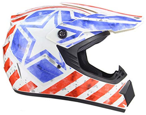Mädchen Motocross Helme Off Road Dirt Bike Helm Motocross Racing Helm Downhill Mountain Helm und Schutzbrille