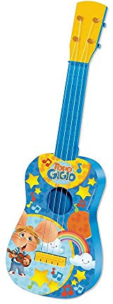 Grandi Giochi-Topo Gigio Chitarra Classica per Bambini, 4 Corde, Strumento ludico, la mia Prima chitarra-TPG42000, 8056379124016