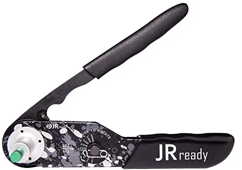 JRready NEW-DT2 Deutsch Crimp Tool for DTP, DT, DTM Connectors, Size 12, 16, 20 Solid Contacts. Equivalent to HDT 48 00 Deutsch Crimper(12-22AWG)