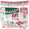 Calendario de adviento para rellenar: calendario de adviento 2024 - bolsas de papel, números adhesivos, para colgar - calendario adviento DIY - Inovida