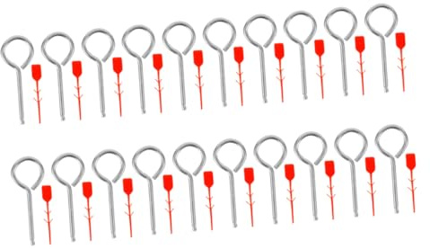 jojofuny 20sätze Feuerlöscher Sicherungsstifte Sicherheitsnadeln Für Feuerlöscher Praktische Pull Pins Für Brandschutz Ersatzteile Für Zubehör