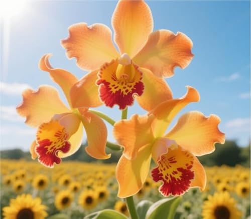 Sfuso Rizoma Di Cymbidium Orchidea, Resistenti Al Freddo E Alla Siccità, Facile Da Coltivare, Splendide esposizioni in giardino-3 Rizoma-G