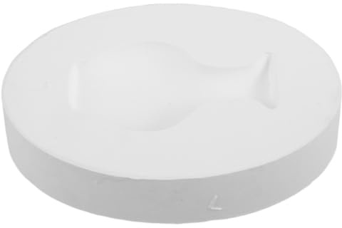 BRIGHTFUFU Stampo per Ceramica in Gesso Bianco per Vasi Miniatura, Magneti da Frigorifero in Argilla, Uso Versatile per Crafting e Home Decor