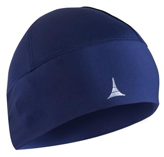 French Fitness Revolution - Gorro para Correr, Forro de Casco para el Running - Retención Térmica Óptima y Absorción de la Humedad - Ideal para Llevar Debajo del Casco - [Navy]