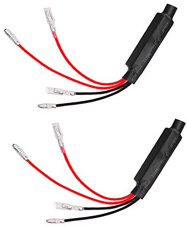 ETOPARS 2 X 12V 21W Widerstand Leistungswiderstand Lastwiderstand Motorrad Blinker Indikator Ladewiderstand Flash Blinker Fix Fehler