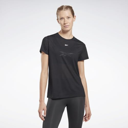 Reebok Damen Workout Ready T-Shirt, Black, S