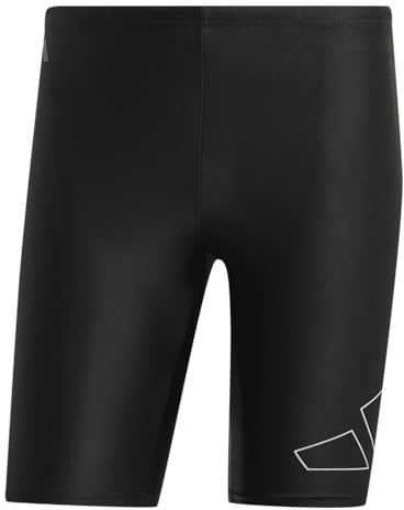 Adidas Men's Big Bars Swim Jammers Badehose, Black, 38