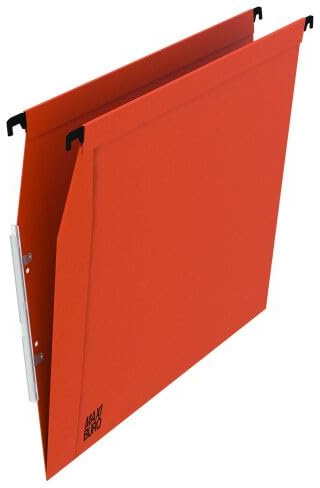Dossiers suspendus Kraft pour armoire fond V normal - Maxiburo - Lot de 25