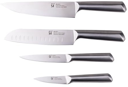 San Ignacio Set 4pc cuchillos acero inoxidable