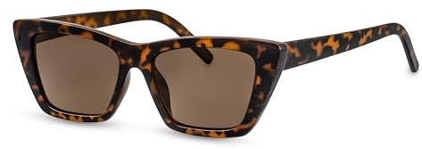 Primetta Damen Cateye Sonnenbrille/Trendige Sonnenbrille im Retro Vintage Look/100% UV-Schutz