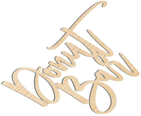 Zerodeko Wooden Donut Bar Sign Mit Eleganter Kalligrafie Deko Für Hochzeit Und Party Stylishes Dessert-schild Für Süßigkeitenbuffet Als Wand Tischdeko Bei Hochzeitsfeier
