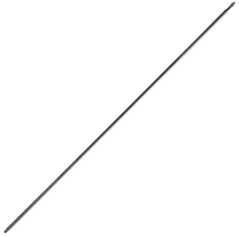 Pincho cuadrado 6x6 mm en acero inoxidable, 80 cm, para brochetas de carne, pescado y verduras - seguro para uso alimentario y para asadores