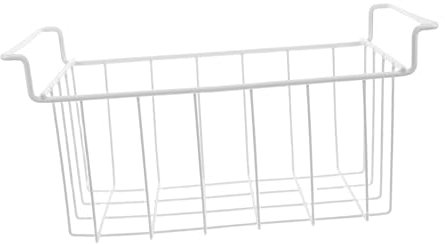 VICASKY Maximize Freezer Space Over Door Kitchen Storage Bin Hanging Metal Wire Basket for Fridge Containers Refrigerator Organiser