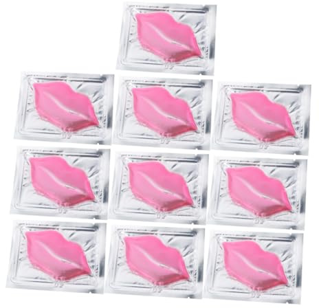 WEKADRIN 15pcs Lip Mask Collagen Nourishing Hydrating Lip Care Mask for Pad Use at Night for
