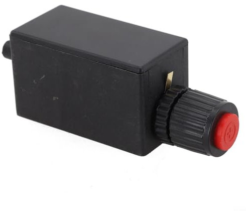 Jotekonoby Kit di accensione elettronico a pulsante alimentato a batteria, con filo resistente al calore, per stufa a gas per patio, braciere, fornello a propano, nero (NB500B1)