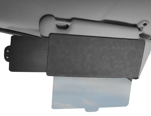 Pare-soleil polarisé pour voiture - Extension de visière pour protection solaire de voiture - Protection latérale extensible contre l'éblouissement avec filtre UV pour une conduite sûre
