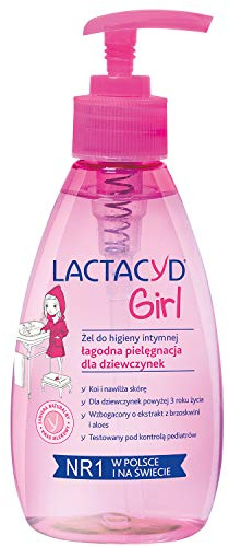 Lactacyd Girl intim hygiengel, mild vård för flickor - 200 ml, pump