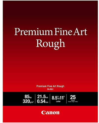 Canon Premium Fine Art grobes Fotopapier FA-RG1 LTR 25 UNI