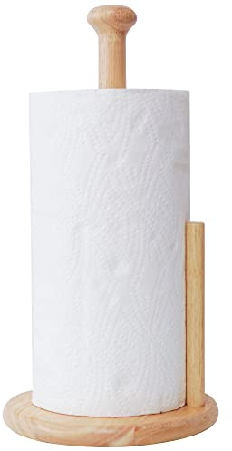 E-ROOM TREND Holz Küche Rollenhalter Freistehend Natur Farbe