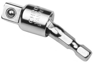 MORREZ Adaptador de Enchufe for Taladro eléctrico, Juego de Llaves de Tubo, vástago Hexagonal, Broca for enchufes Cuadrados, Puede Girar y Extender la Varilla de conversión (Color : 3-8)