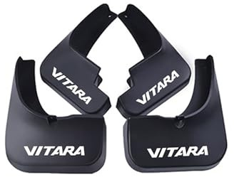4 Pezzi Auto Parafanghi per Suzuki Vitara 2015 2016 2017 2018 2019 2020 2021,Paraspruzzi Anteriore Posteriore Non Richiede Fori Auto Ricambi Parafanghi Resistenti All'usura