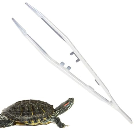 Futterzange für Schlangen, Reptilienpinzette, Reptilien-Pinzette, leuchtet im Dunkeln, lange Pinzetten, rutschfeste und ergonomische Pinzetten, Schlangenfutterpinzette