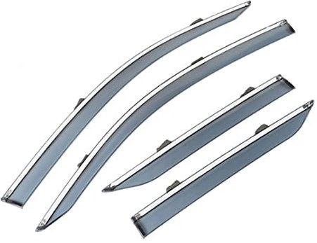 DZSQOMHGD Protector De Visera para Ventana Lateral De Coche Toldos De Ventilación Protección para Toyota para C-HR para CHR XA10 2018 2019-2022 Deflectores Ventana Lateral