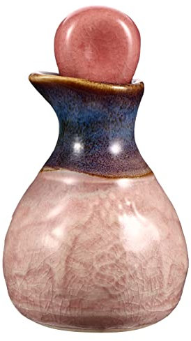 EPIGEIST Bottiglia in Ceramica Per Profumo Di Profumo Contagocce Per Essenziali e Profumi Liquidi Riutilizzabile e Resistente